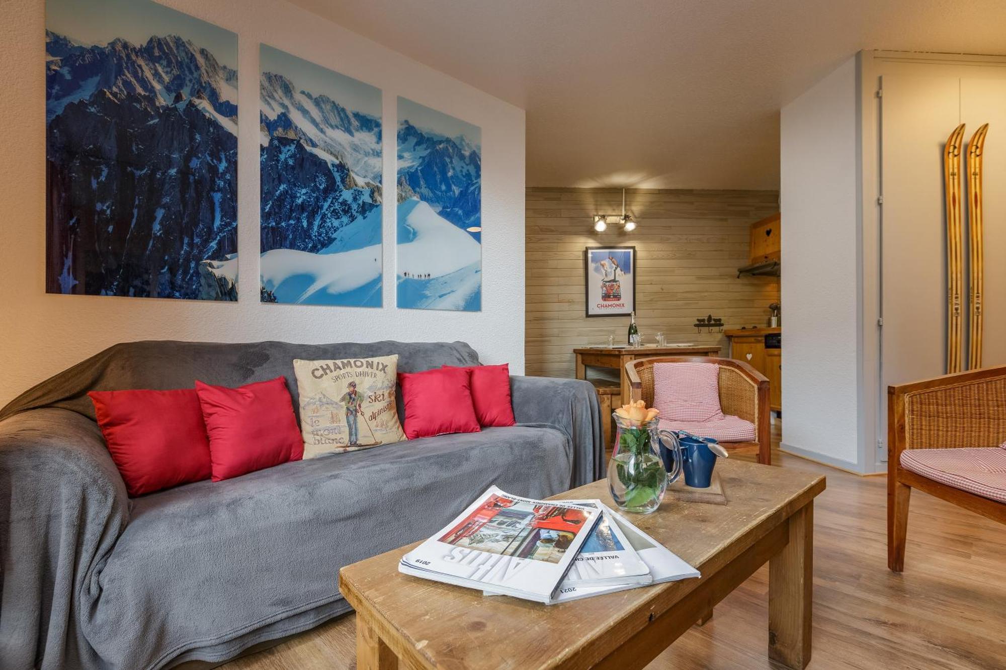 Chamonix Sud - Balme 407 Happy Rentals エクステリア 写真